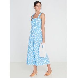 FAITHFULL THE BRAND DOLORES JUMPSUIT LEYLA FLORAL PRINT Size XS